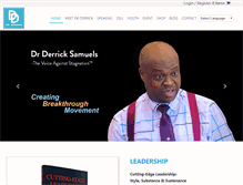 Tablet Screenshot of drderrick.org